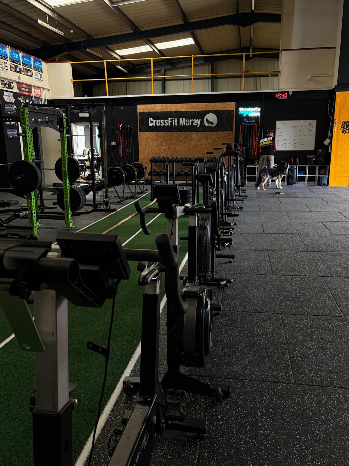 Moray Training Club floor